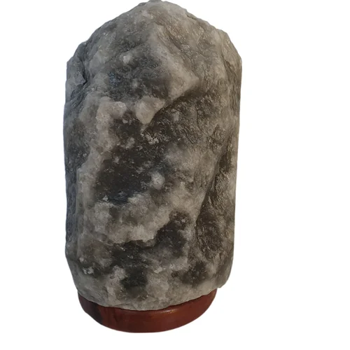 Lampa solna 2-3 kg z szarej soli - zdjęcie 2