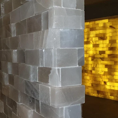 Cegła Solna Himalajska Biała Naturalna 2,5x10x20 - zdjęcie 2