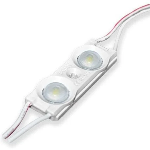 Moduł Led 1,0W 90lm 12V IP67 soczewka 160st 6500K