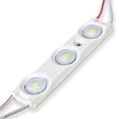 Moduły Led 1,5W 135lm 12V IP67 soczewka 160st 6500K